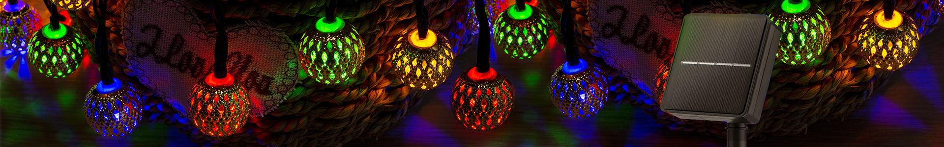 Solar Moroccan String Lights