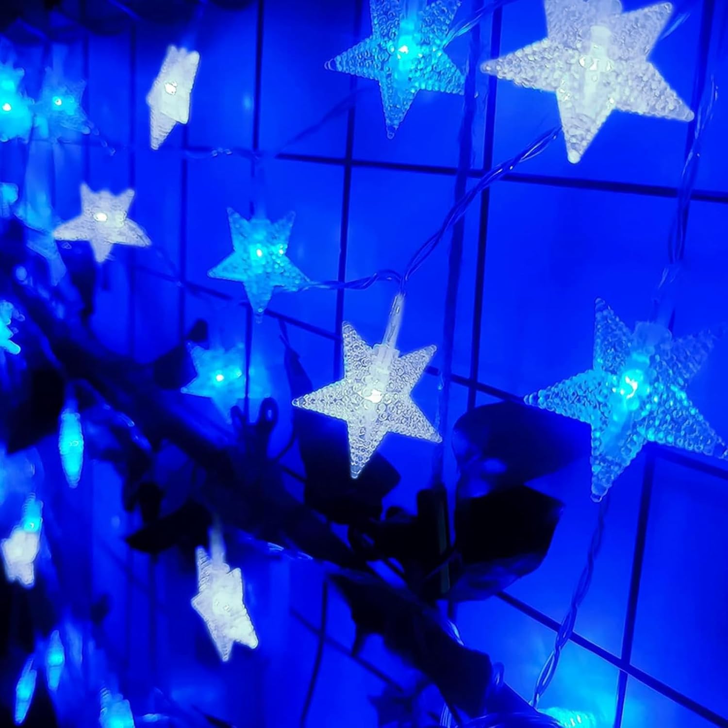 Star String Lights - 33/66 FT, 100/200 LED, Multicolor, Plug-in