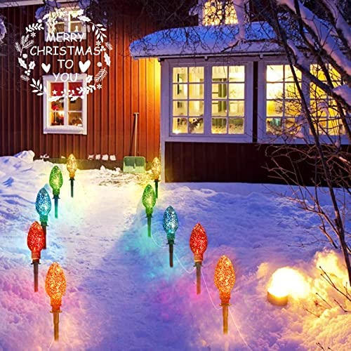 2 Pack / 6.5 Feet / 20 Mini Bulbs / Multicolor