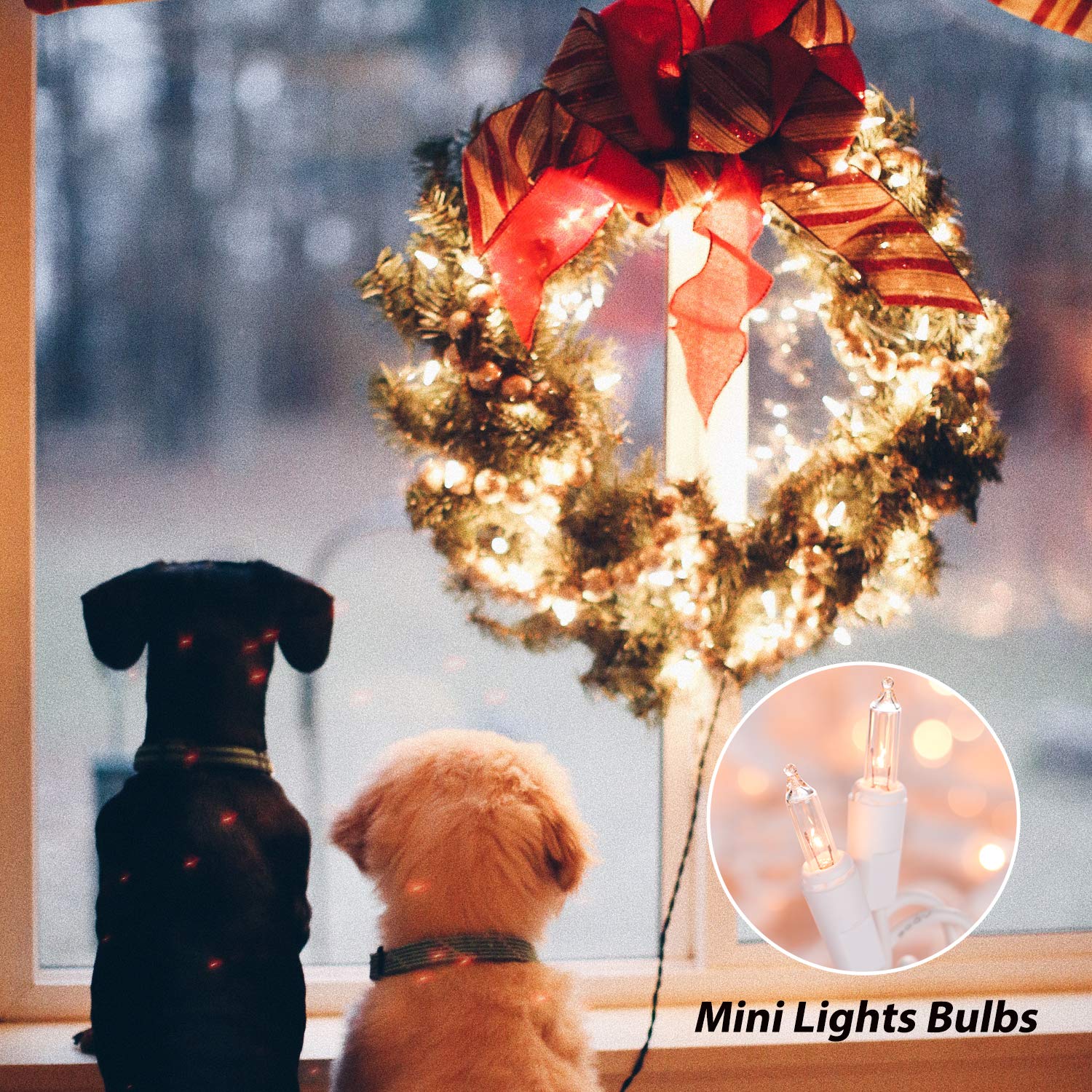 Christmas Replacement Incandescent Mini Bulbs for Mini String Lights