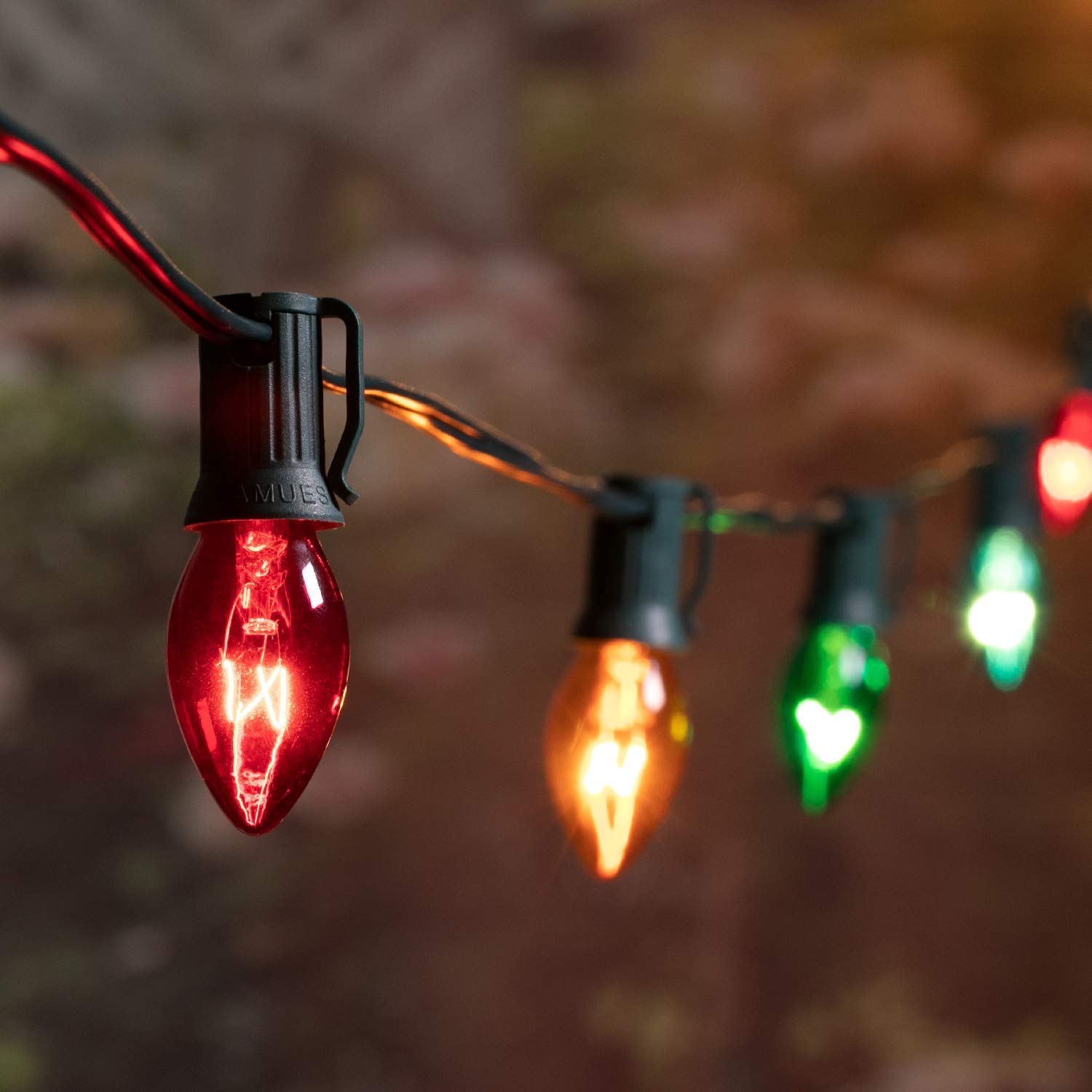 50 Feet / 50 Bulbs / Multicolor