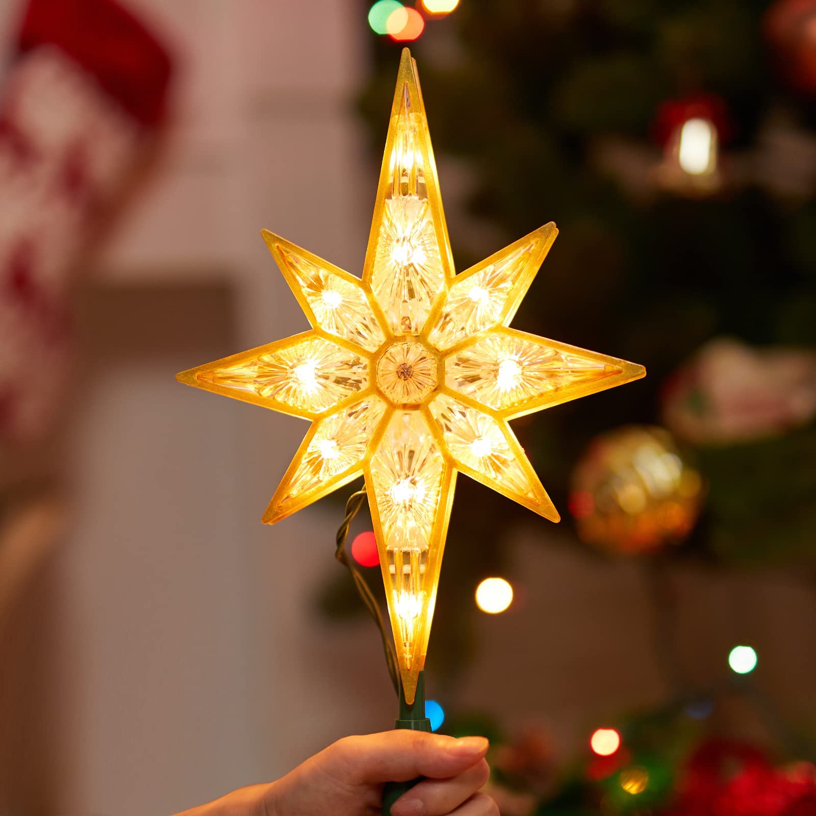 11 Inches / 10 Bulbs / Clear Polar Star