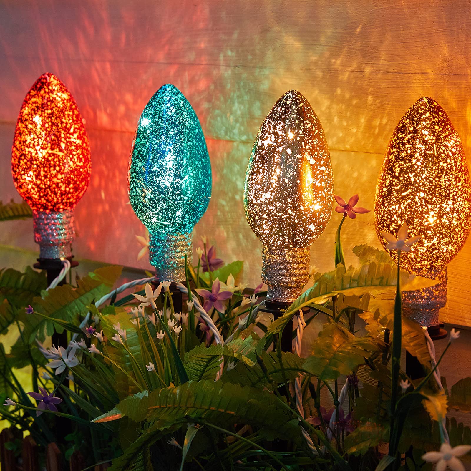 1 Pack / 6.5 Feet / 10 Mini Bulbs / Multicolor